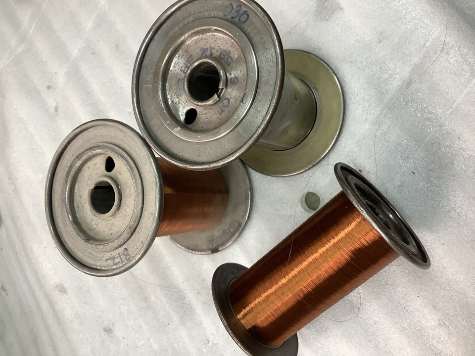 使用している配線材とVintageマグネットワイヤー